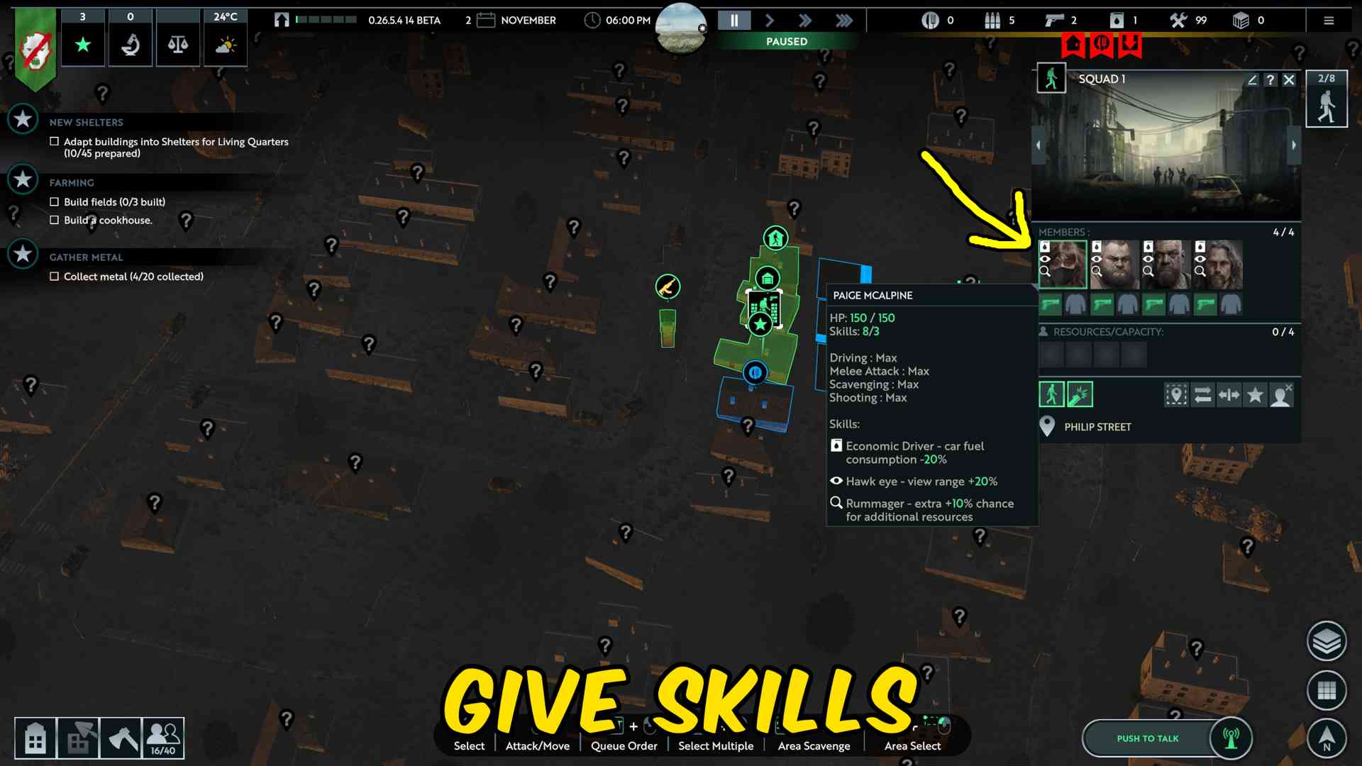 Infection Free Zone — Squad Manager (screenshot 3)